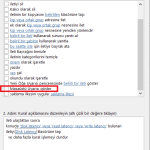 outlook kurallari